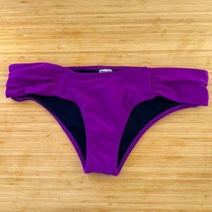 Maui Girl Malibu Bottom in Deep Purple